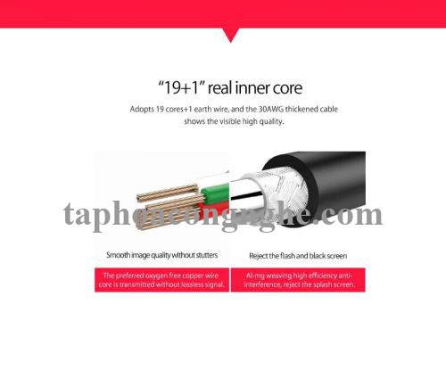 Orico 95940 Hd308-50-Bk 5M Màu Đen V2.0 Cáp Nối Hdmi 30095940